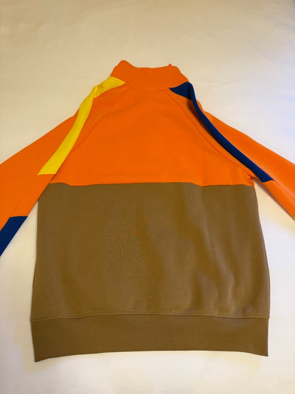 Polo by Ralph Lauren Orange and Brown Colorblock Jogger Set - Picture 6 of 11